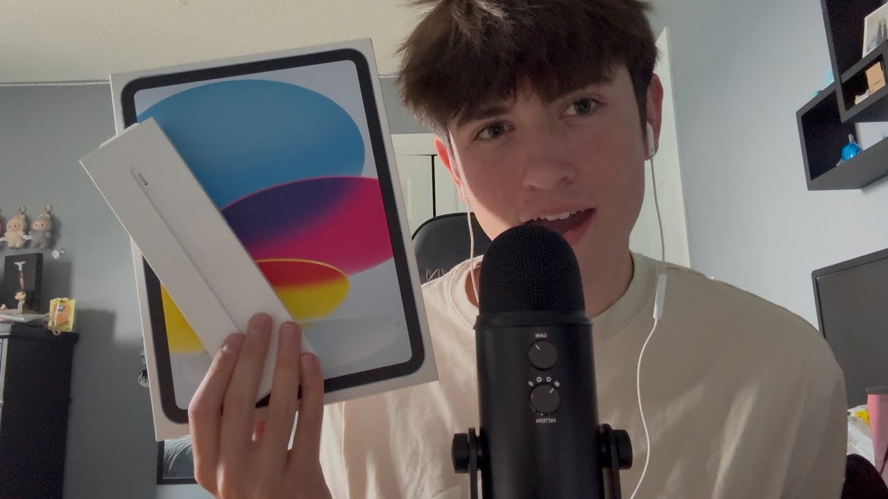 ASMR iPad and Apple Pencil unboxing ✏️