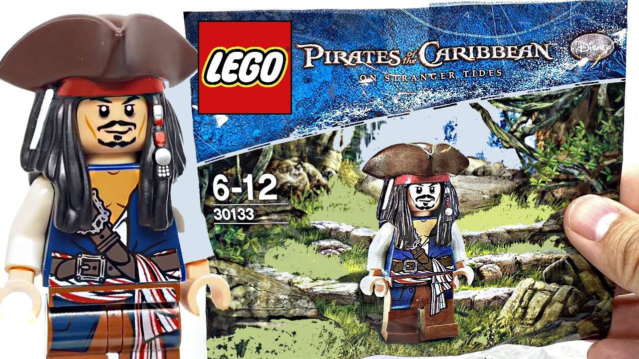 Weird LEGO Pirates of the Caribbean Jack Sparrow review! 2011 polybag 30133!