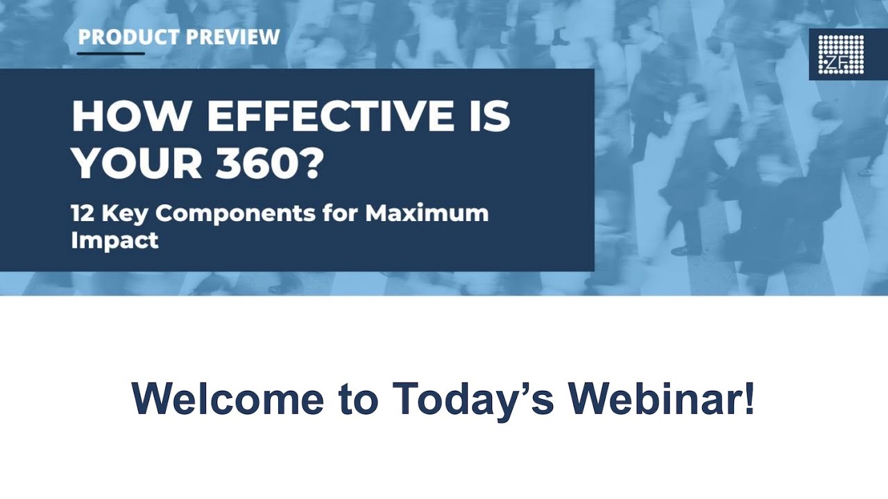 HOW EFFECTIVE IS YOUR 360? | 12 Key Components That Drive Maximum Impact