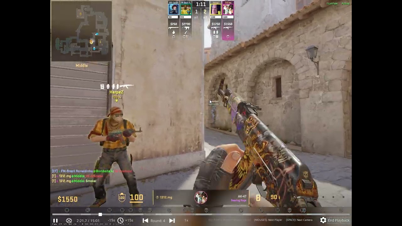 Pushing to Supreme on Wingman