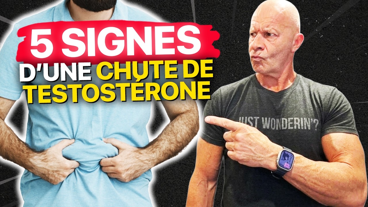 5 SIGNES que ta TESTOSTÉRONE est au plus BAS (vérifie maintenant)