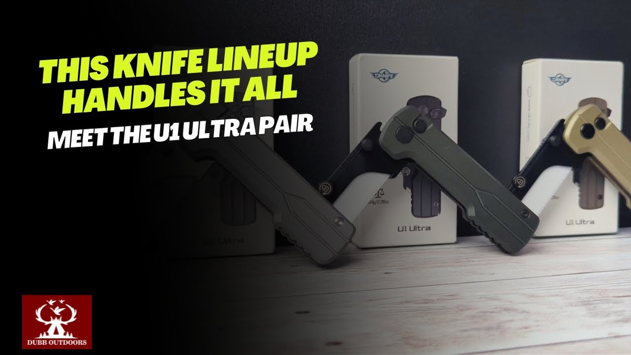 This Knife Lineup Handles It All  - Meet the U1 Ultra