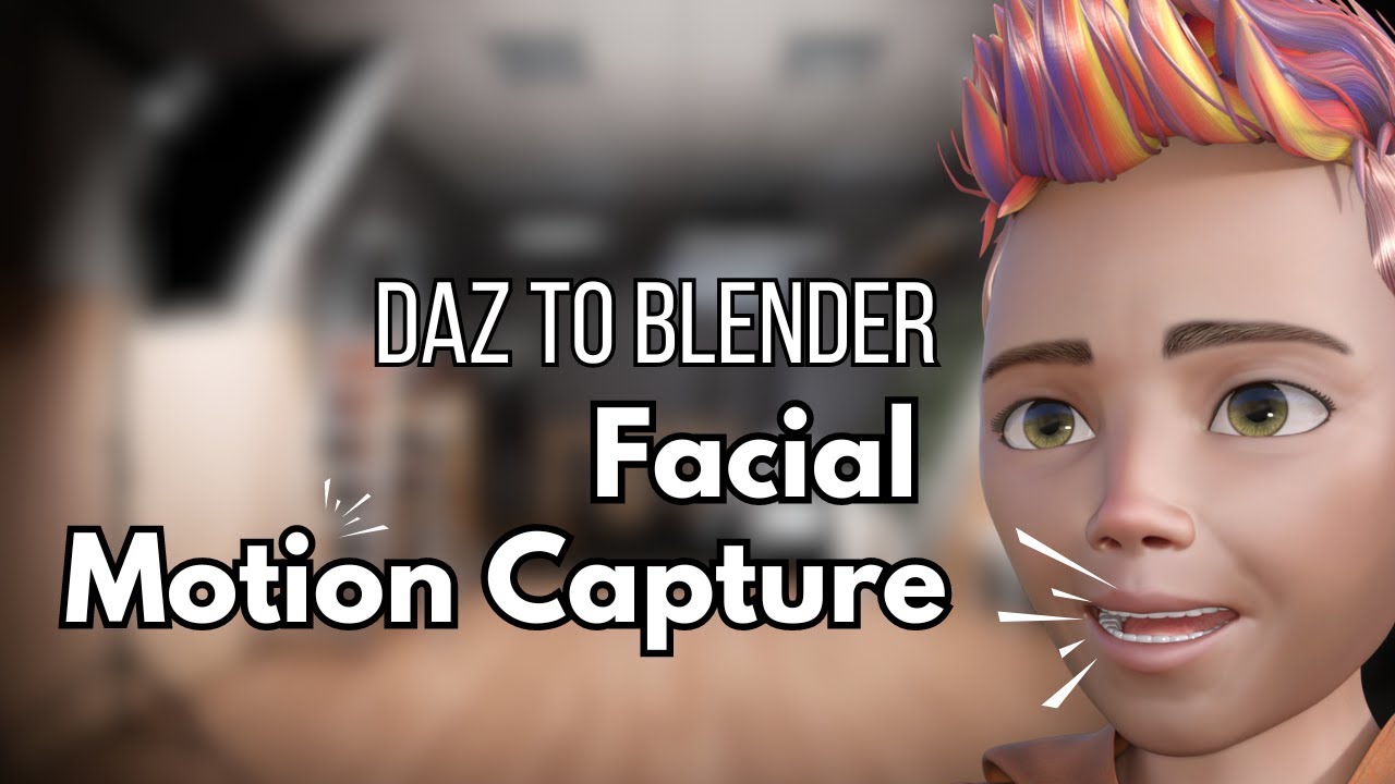 Daz To Blender Face Motion Capture Tutorial
