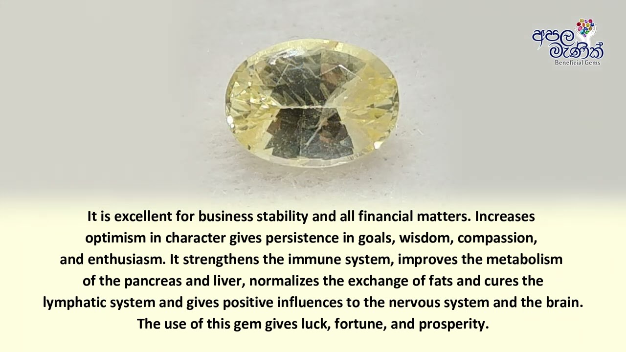 benefits of yellow sapphire, pushparaga, pukhraj