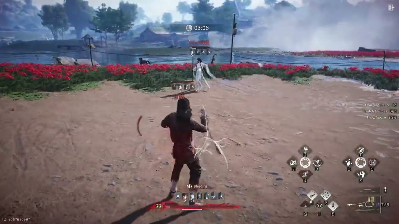 Where Winds Meet Mythic Arena 1v1 — Dual Blade Rope Dart (Bamboo Wind Cut) vs Top Wind Players