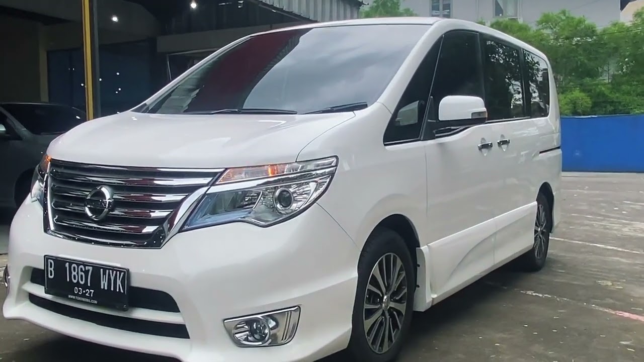 Mewah, Nyaman, Berkelas Seharga Calya | Nissan Serena 2.0 ( C26 ) HWS 2017