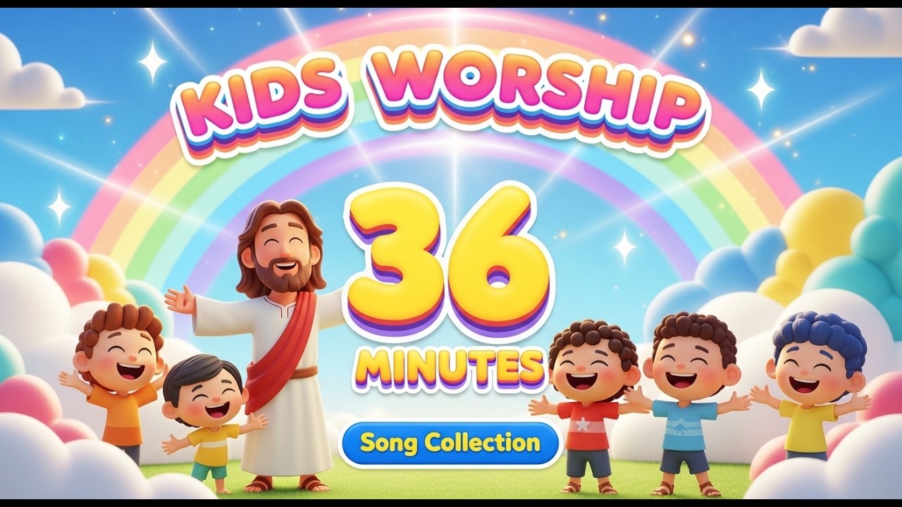 36 Minutes of Christian Songs for Kids 🎶 Bible Songs for Children | Kids Worship Music Collection