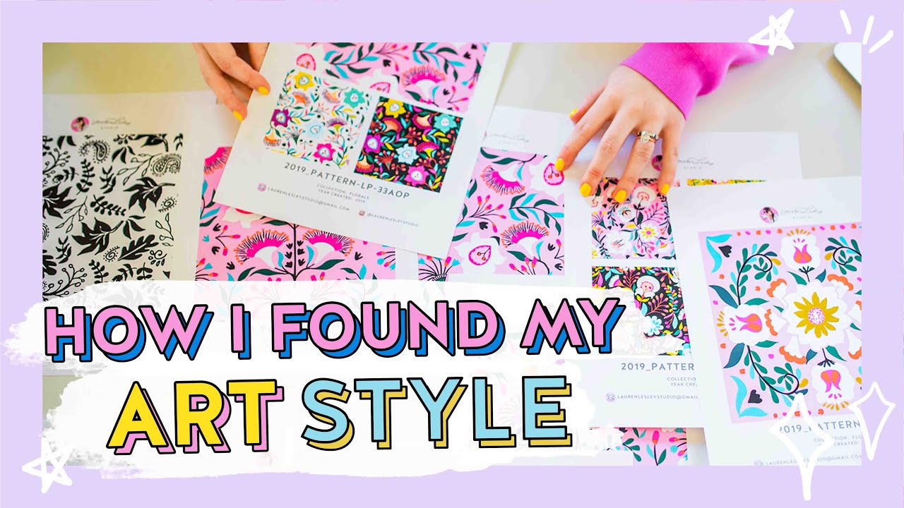 How I Found My Signature Art Style Fast! (in Textile & Pattern Design)