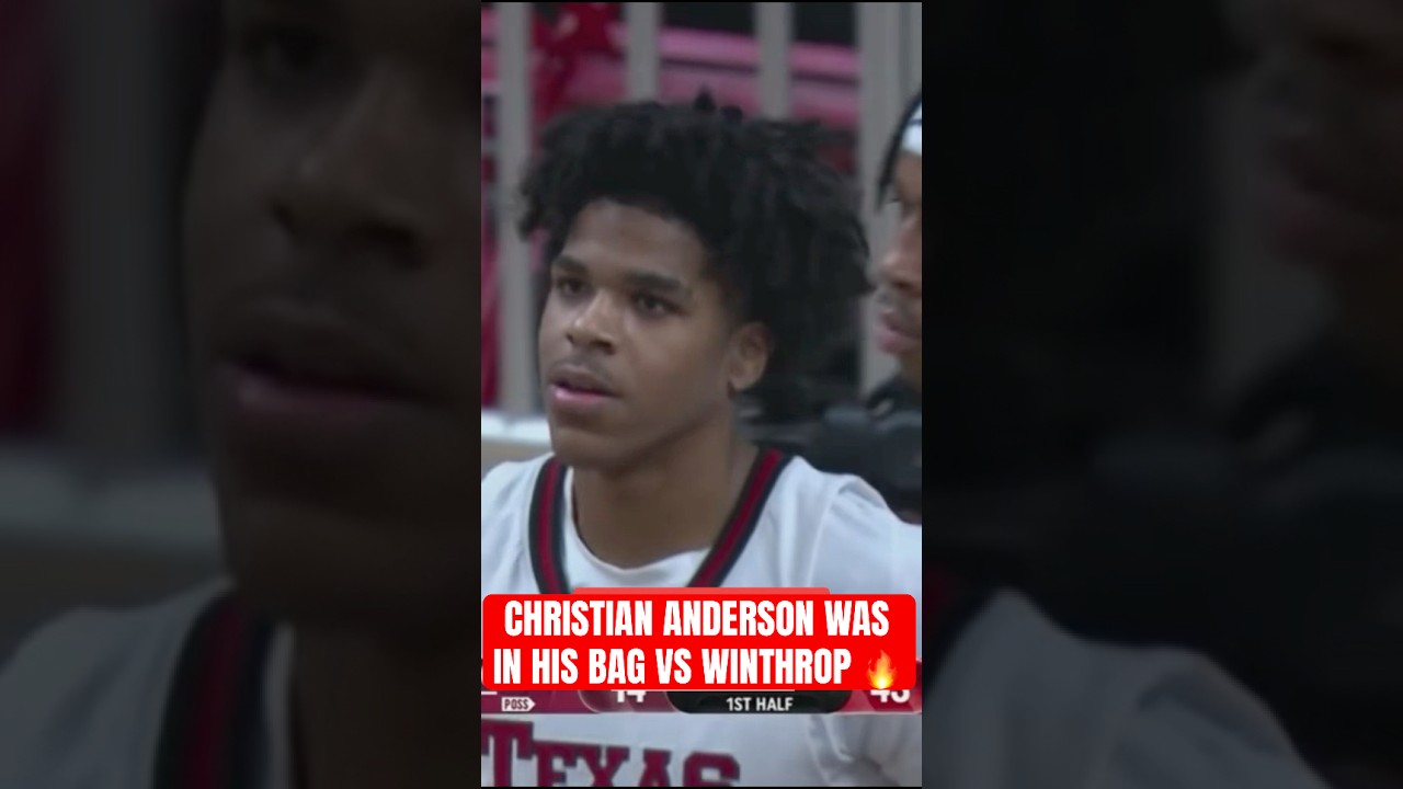 The Texas Tech Sophomore guard has been looking ELITE as he came up big in today’s win 🔥