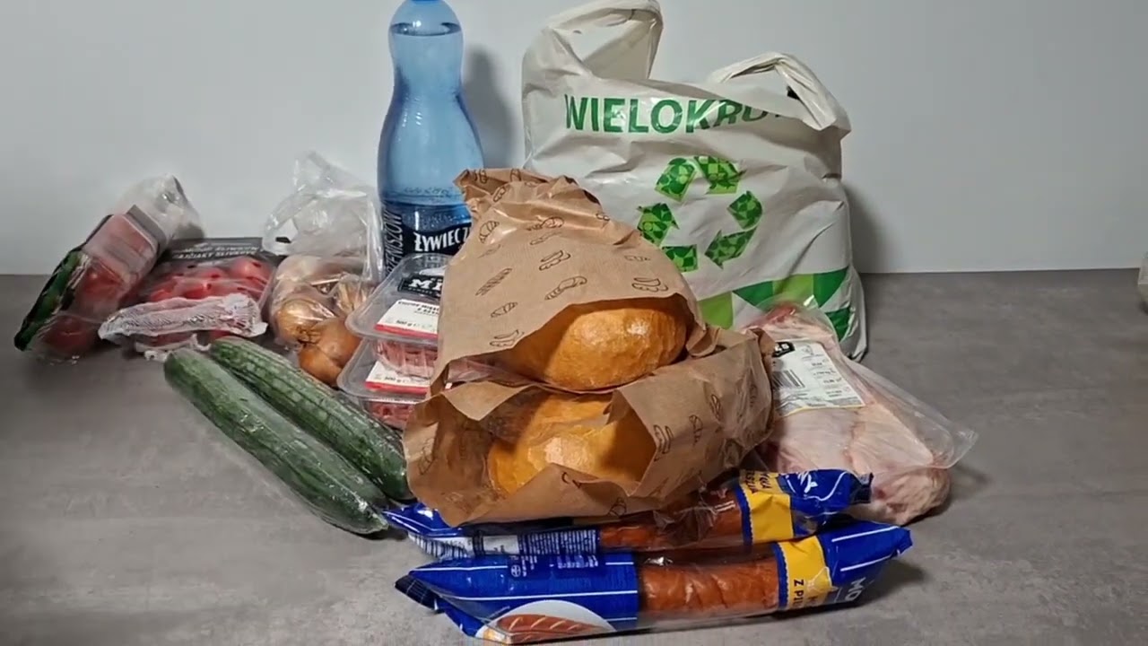 Цены на продукты в Польше. Что купили в польских магазинах Biedronka, Lidl, Dino. Распаковка.