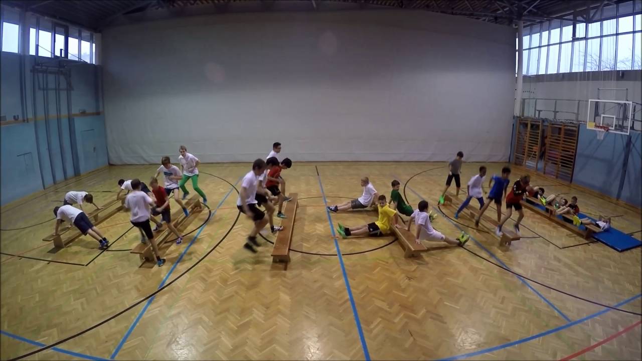 Krafttraining mit B&auml;nken Teil 1- Sportunterricht