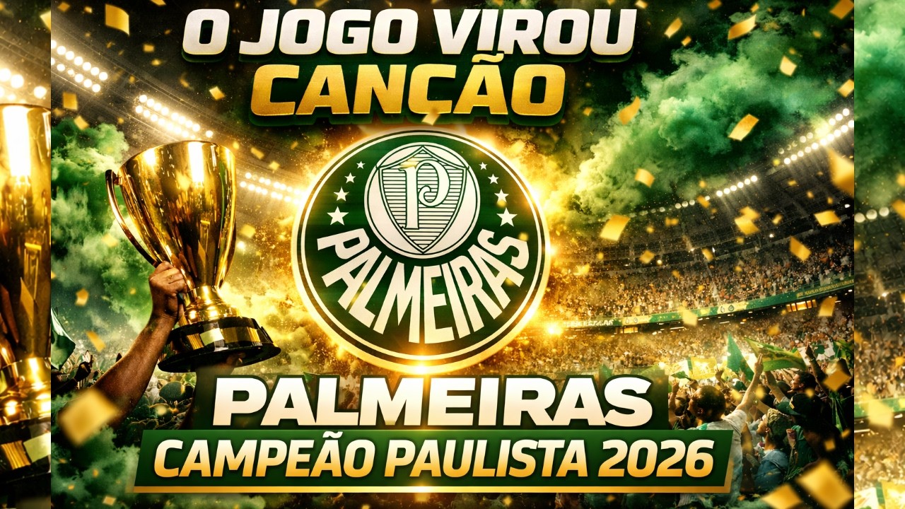 PALMEIRAS CAMPEÃO! A Música da Final do Paulistão 2026 🎶