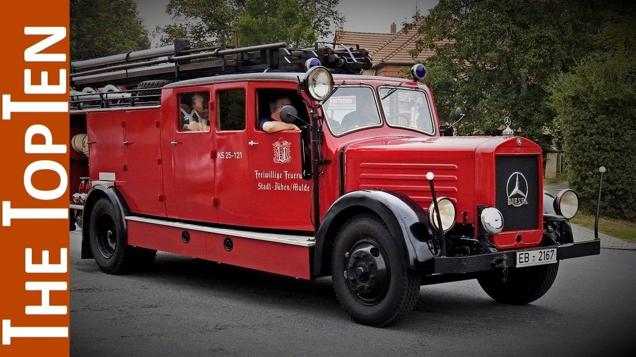The Top Ten Coolest Old Fire Trucks