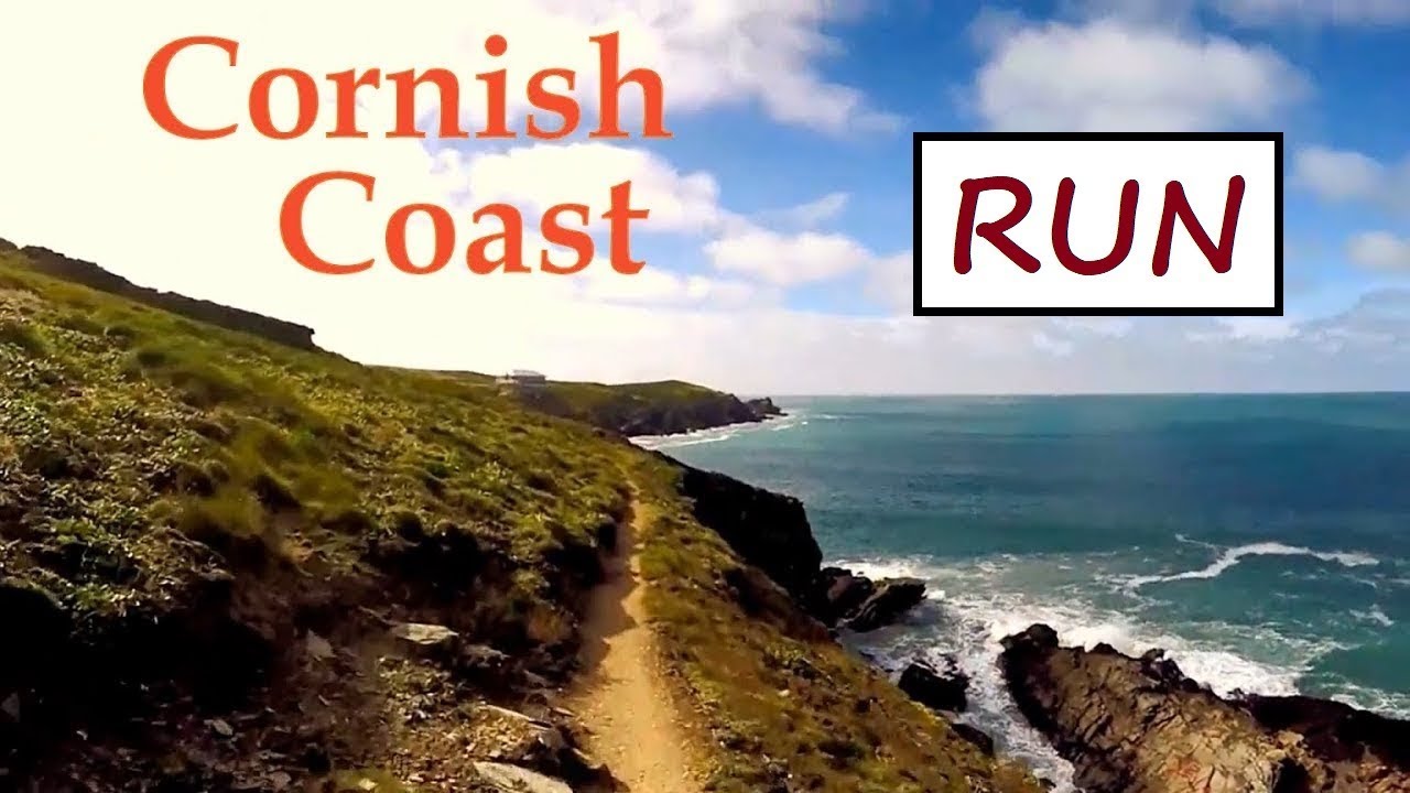 Virtual Trail Run - Beach Running & SW Coastal Path - Cornwall (UK)