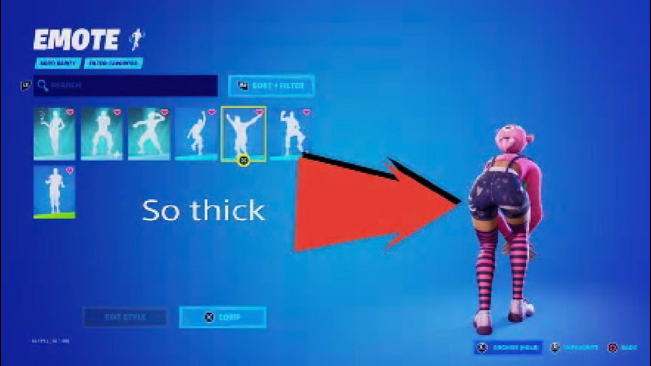 Fortnite new Syd skin with sus emotes 🍊