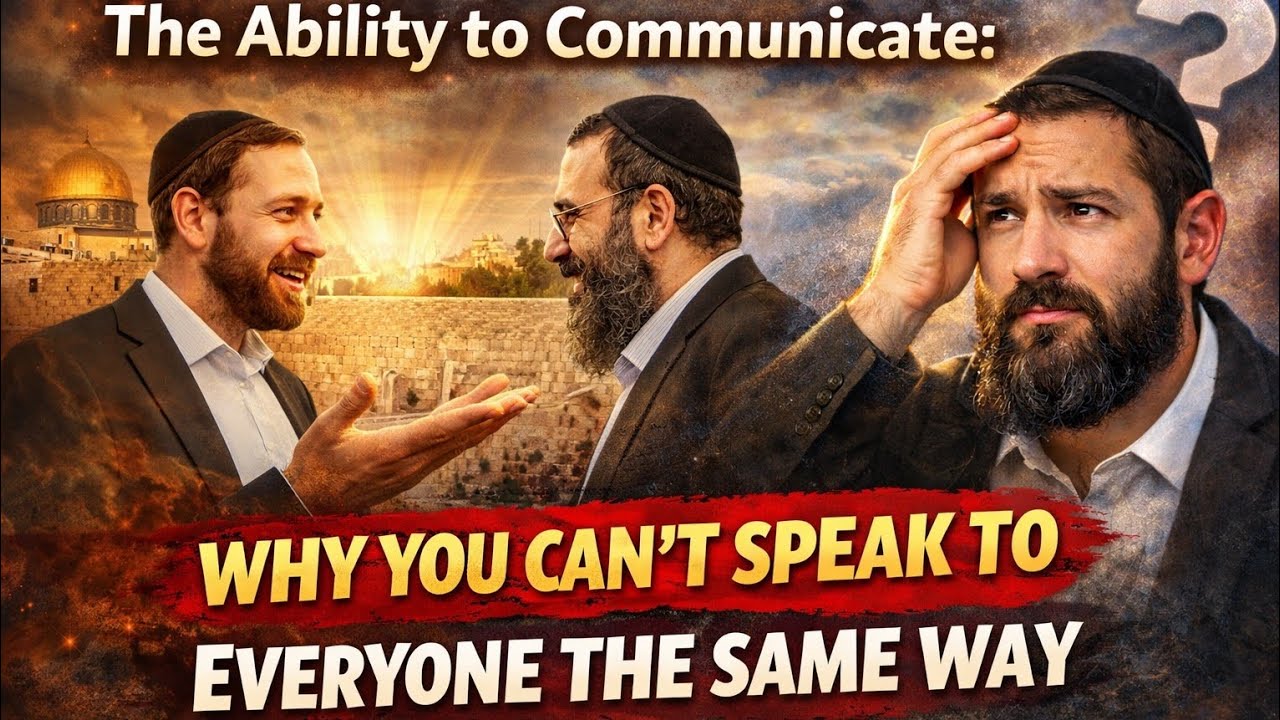 Rabbi Yaron Reuven - The Ability to Communicate: Why You Can’t Speak to Everyone the Same Way