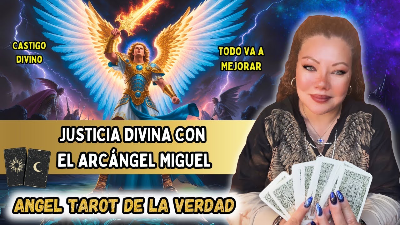 EL ARCÁNGEL MIGUEL ESTÁ ENOJADO🔥Hará Justicia Divina por las INJUSTICIAS y BRUJERÍA que SUFRISTE 😇🔮