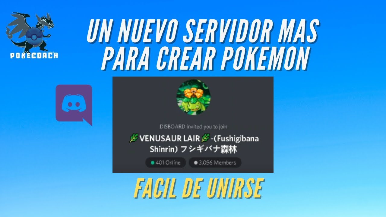 Un servidor mas donde pueden crear sus Pokémon competitivos - Venusaur Lair
