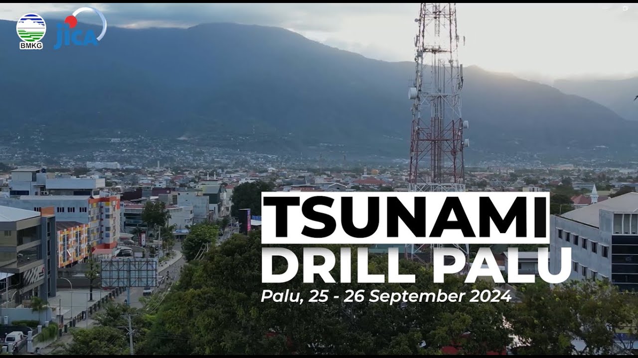 Tsunami Drill Palu 2024