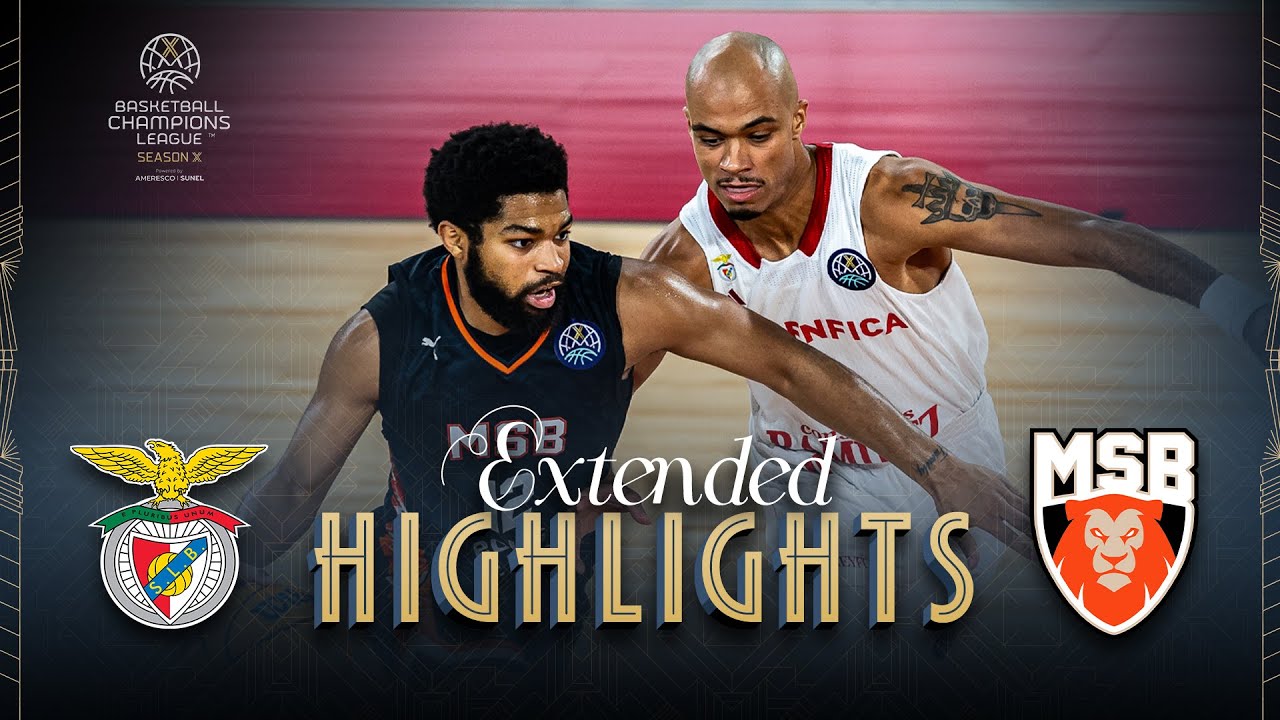 SL Benfica v Le Mans Sarthe Basket | Full Game Highlights | #BasketballCL 2025-26