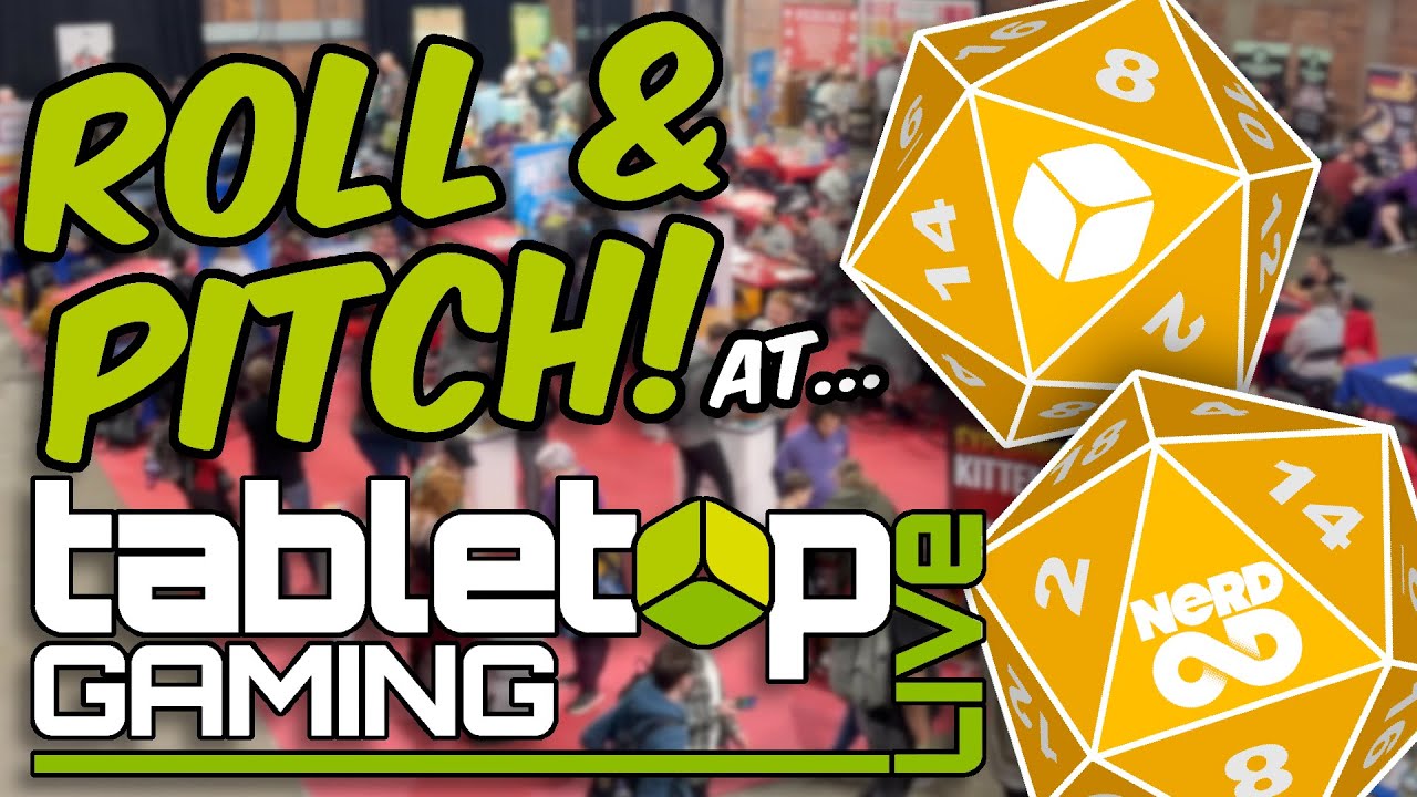 ROLL & PITCH at TABLETOP GAMING LIVE! #TabletopGamingLive #TabletopGamingMagazine #TabletopGaming
