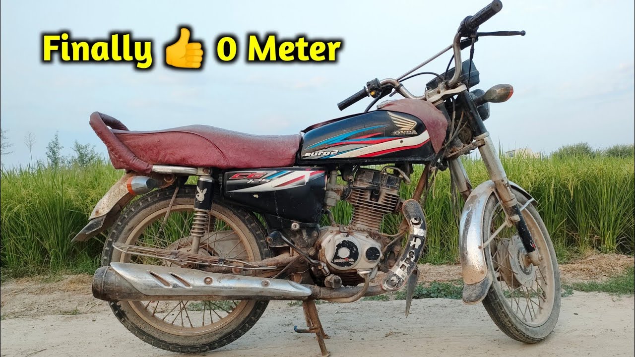 Honda CG 125 Old Bike Full Restoration