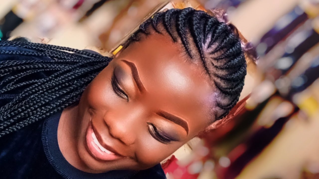 HOW TO: UNIQUE PENCIL / LINES / CORNROWS FOR BEGINNERS / FRIENDLY