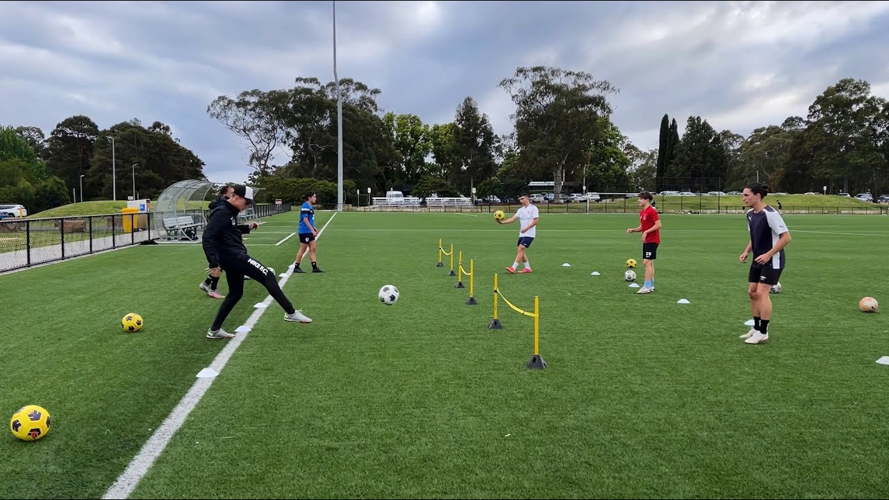 FULL GROUP TRAINING SESSION | Loads Of Football Training Ideas | Joner Football