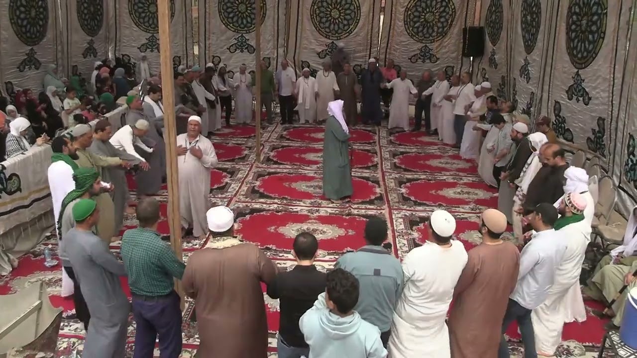 قوم كرام هائمون بربهم الله الله - الحضرة الصوفية - محافظة المنوفية - مصر
