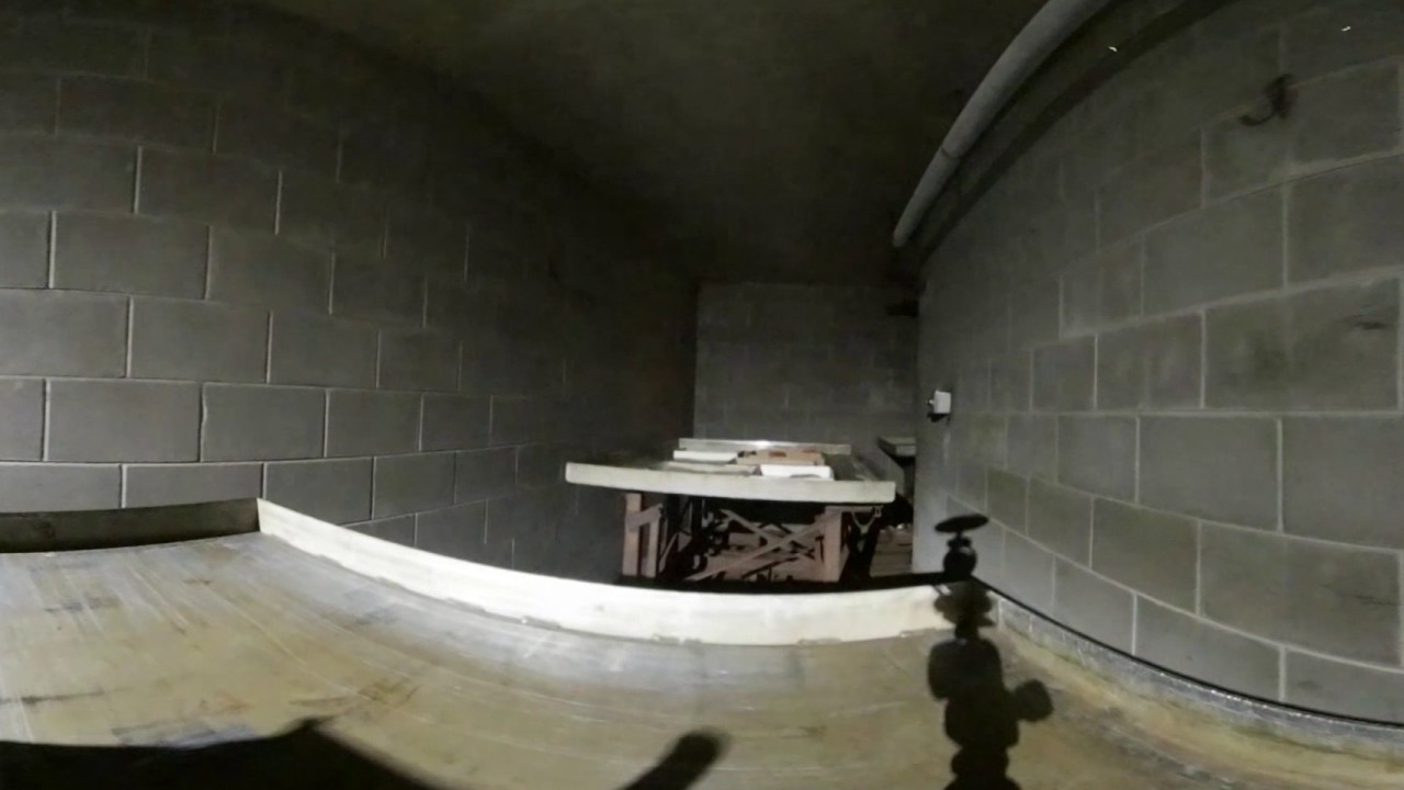 360 Ride Through an Electron Beam Irradiator at Full Beam Power (360 0036 Stitch XHC)