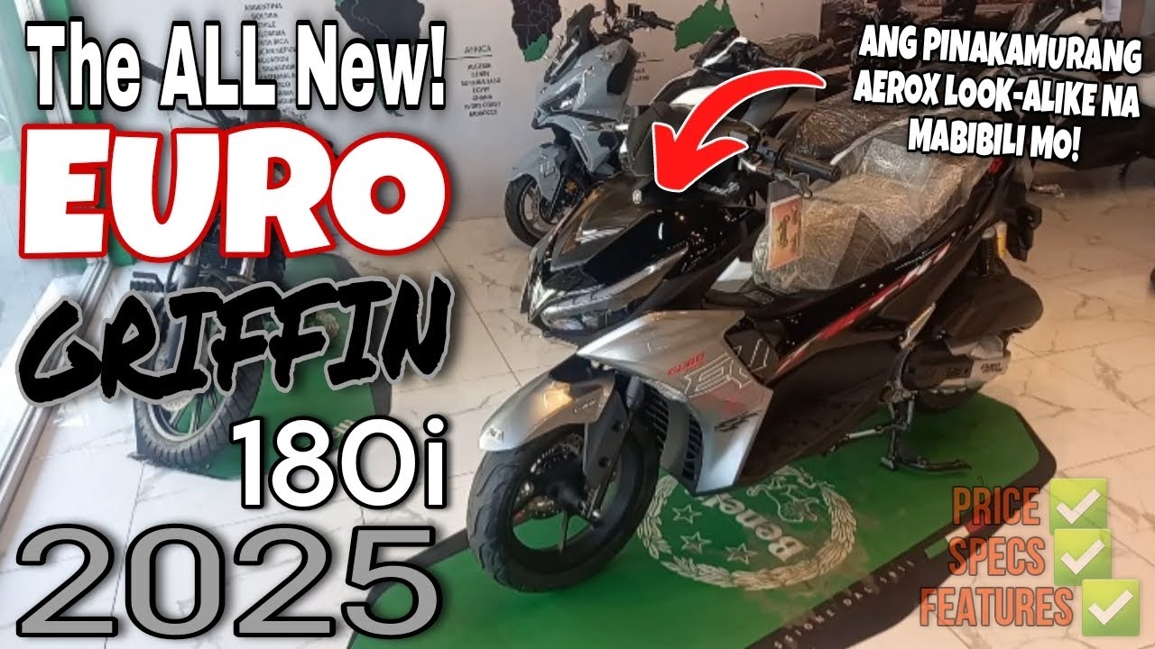 The ALL New Euro Griffin 180i 2025 | Euro Motorcycle Review 2025