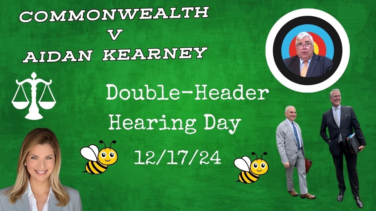 LIVE💥CW v Aidan Kearney aka Turtleboy💥 Back to back hearings in Dedham💥Atty Commentary