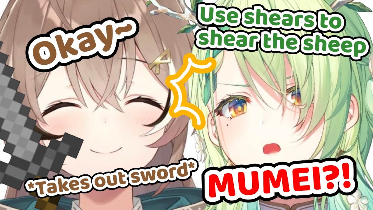 When Mumei Did Horrible Things Behind Fauna's Back【Hololive EN | Nanashi Mumei x Ceres Fauna】