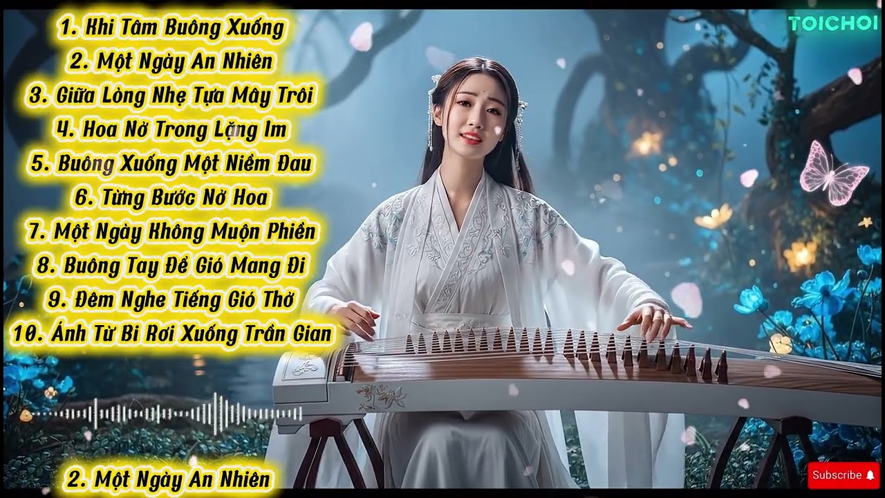 10 Bài Nhạc Thiền Chữa Lành Buông Bỏ Phiền Muộn🌿 Nhẹ Nhàng Thanh Tịnh| Nhạc Phật Giáo An Yên Ngủ Sâu