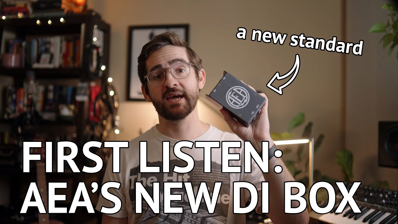 New at NAMM 2024: Using AEA's DI Box to Record a Tears for Fears Cover with Steve Stout (Lifehouse)