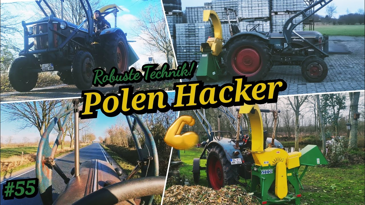 Unterwegs mit dem Hanomag | Buschhacken wie die großen | Polen Buschhacker | oldtimer_junkie