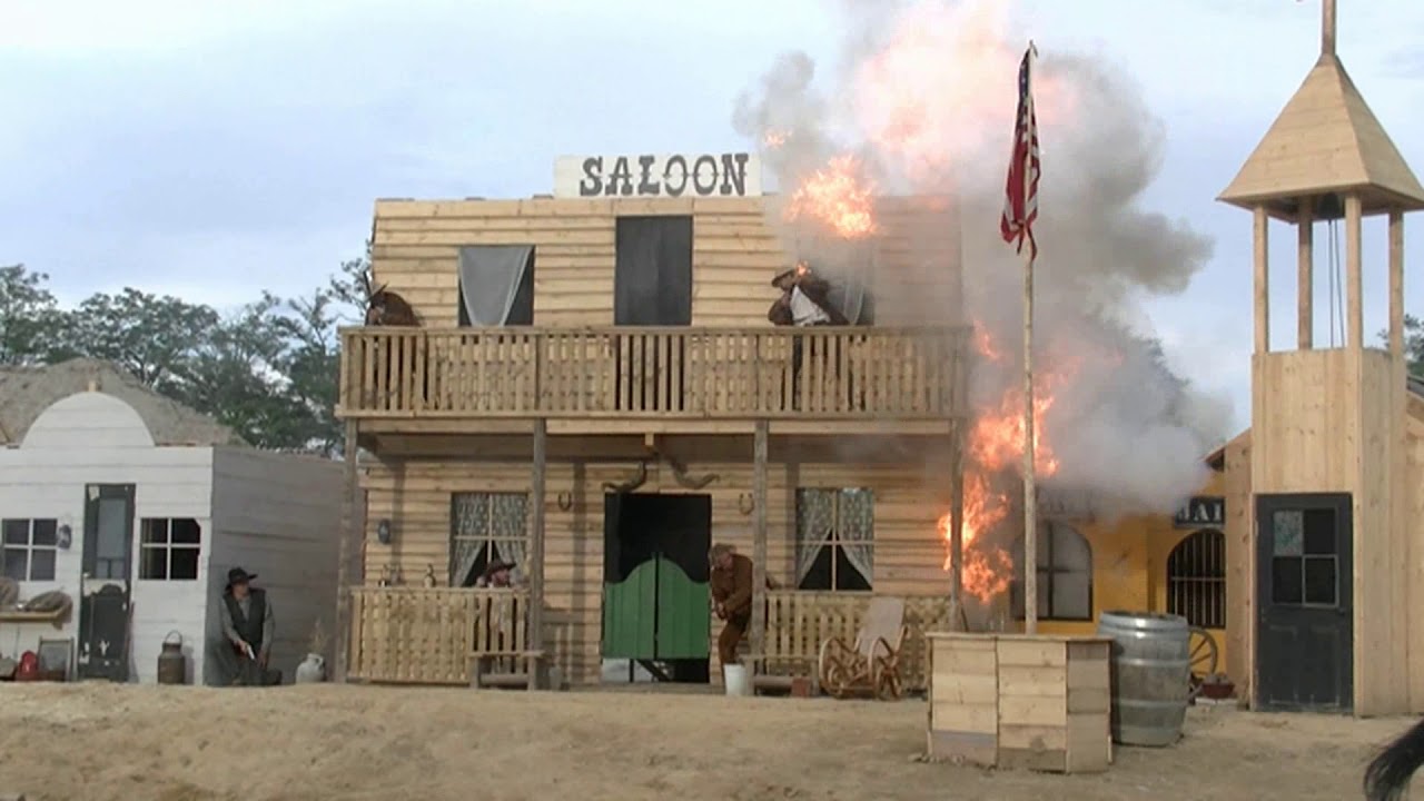 Winnetou Spiele Wagram - Pyrotechnik