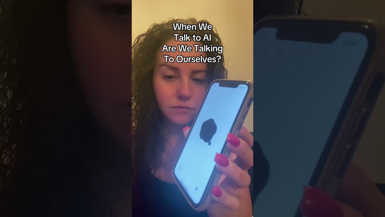 Are we talking to ourself when we talk to AI? 