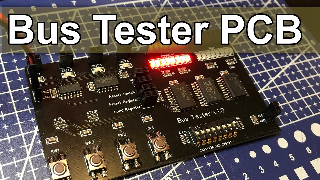 Bus Tester PCB – Full Design and Build