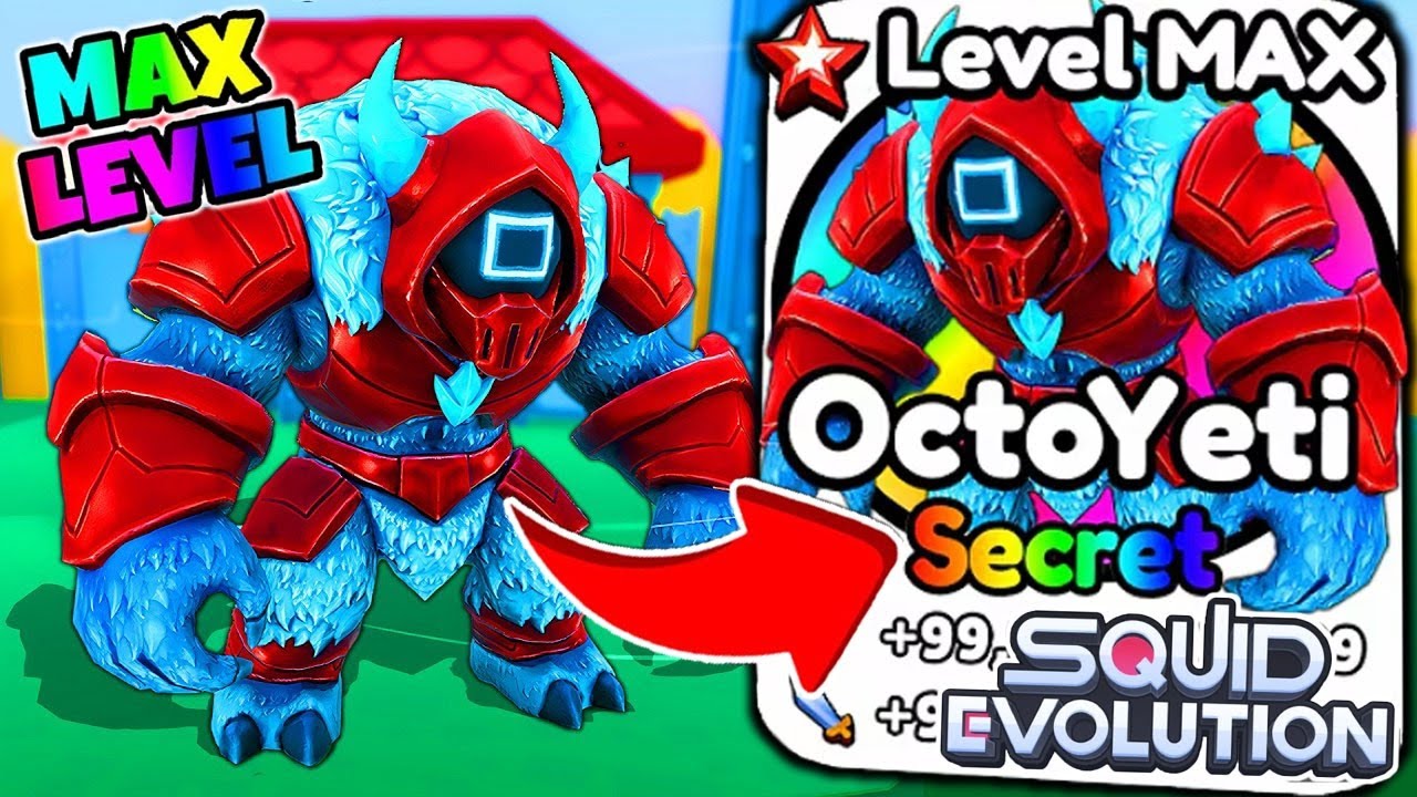 МАКСИМАЛЬНАЯ ЭВОЛЮЦИЯ OCTO YETI В ЭВОЛЮЦИИ КАЛЬМАРА РОБЛОКС! ROBLOX Steal a Brainrot