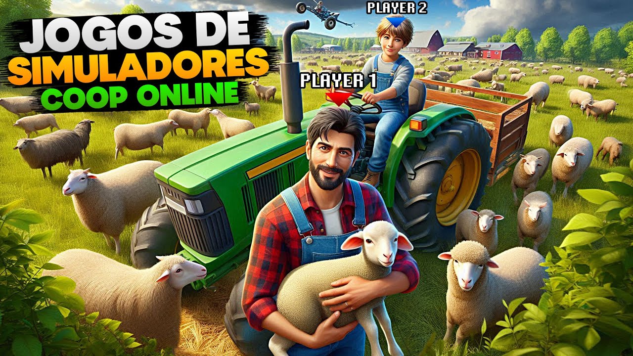TOP 10 Melhores Jogos Simuladores Multiplayer Coop para PC em 2025