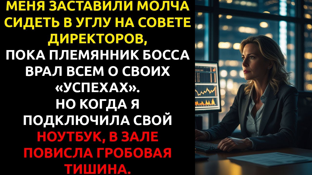 Шеф отдал мой отдел племяннику и думал, что я буду молчать... ОН ОЧЕНЬ ОШИБАЛСЯ.