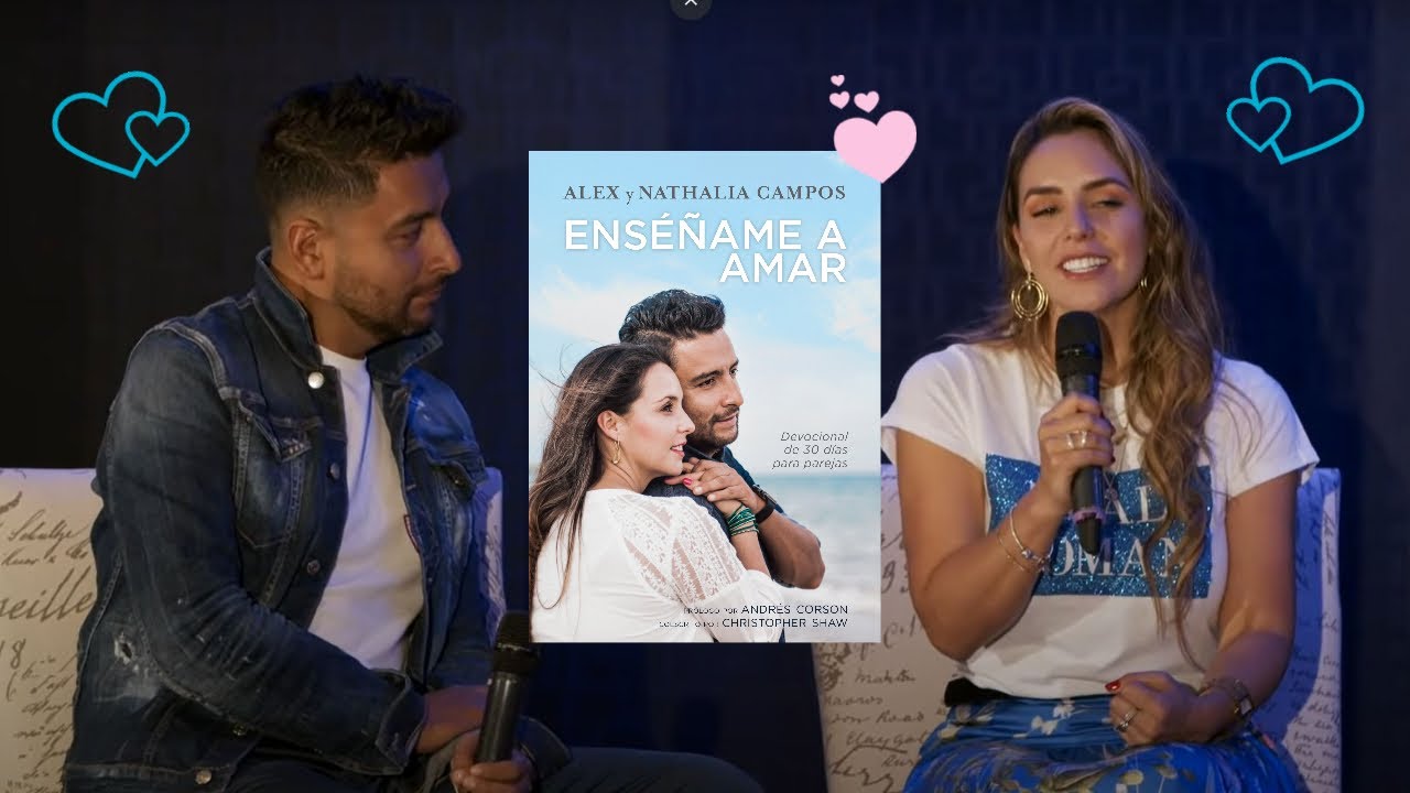 Entrevista con Alex y Nathalia Campos | Más sobre su nuevo libro "Enséñame a amar"