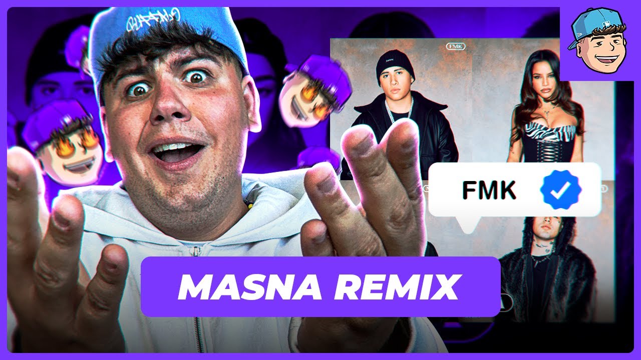 MI REACCIÓN a MASNA REMIX 🇦🇷🏠 FMK, Emilia, Nicki Nicole, Tiago PZK (Official Video)