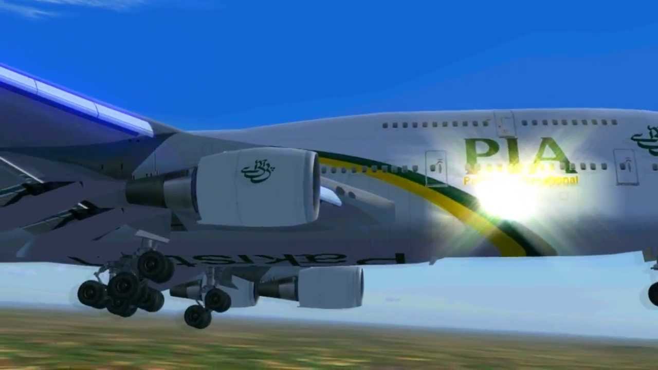 Boeing 747-400 PIA 2010 JOFS Advert