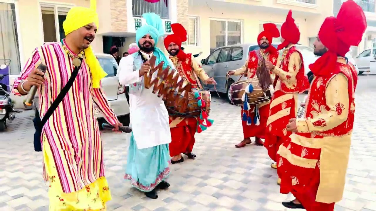 #punjabidhol by Balli brother’s punjabi dhol group call for booking.