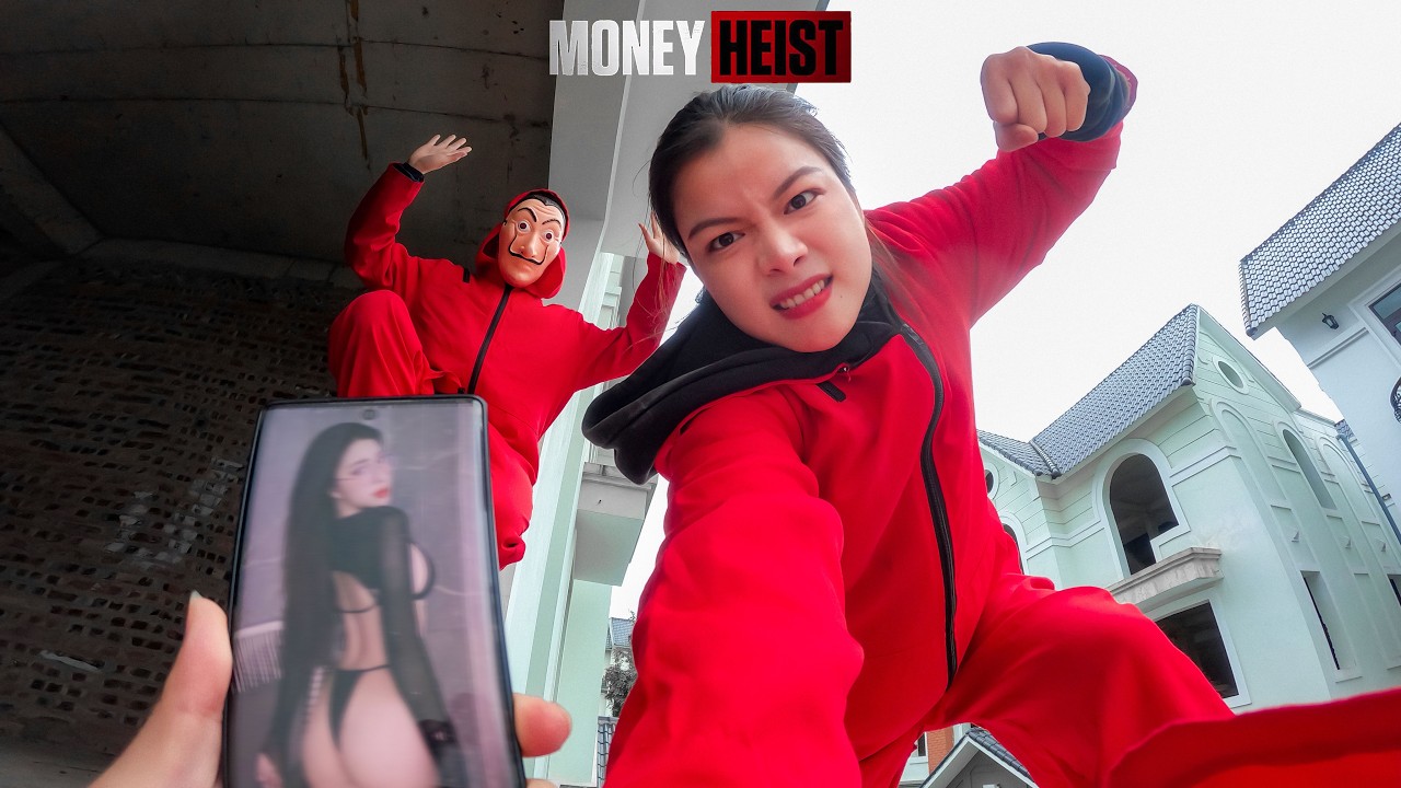BEST TOP 3 ESCAPING ANGRY GIRLFRIEND 😡 | MONEY HEIST PARKOUR in REAL LIFE