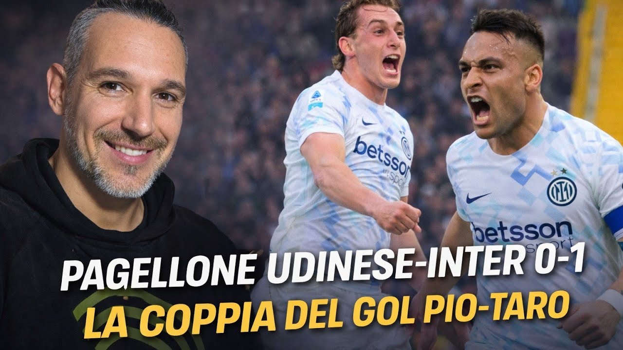 PAGELLONE UDINESE-INTER 0-1! LAUTARO E PIO TOP ASSOLUTI 🥳🖤💙
