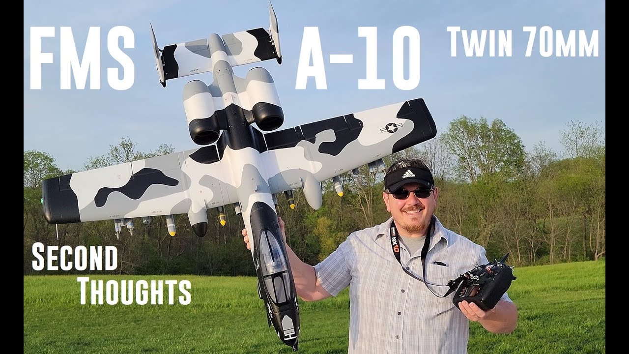 FMS - A-10 Thunderbolt II V2 - Twin 70 - Second Thoughts