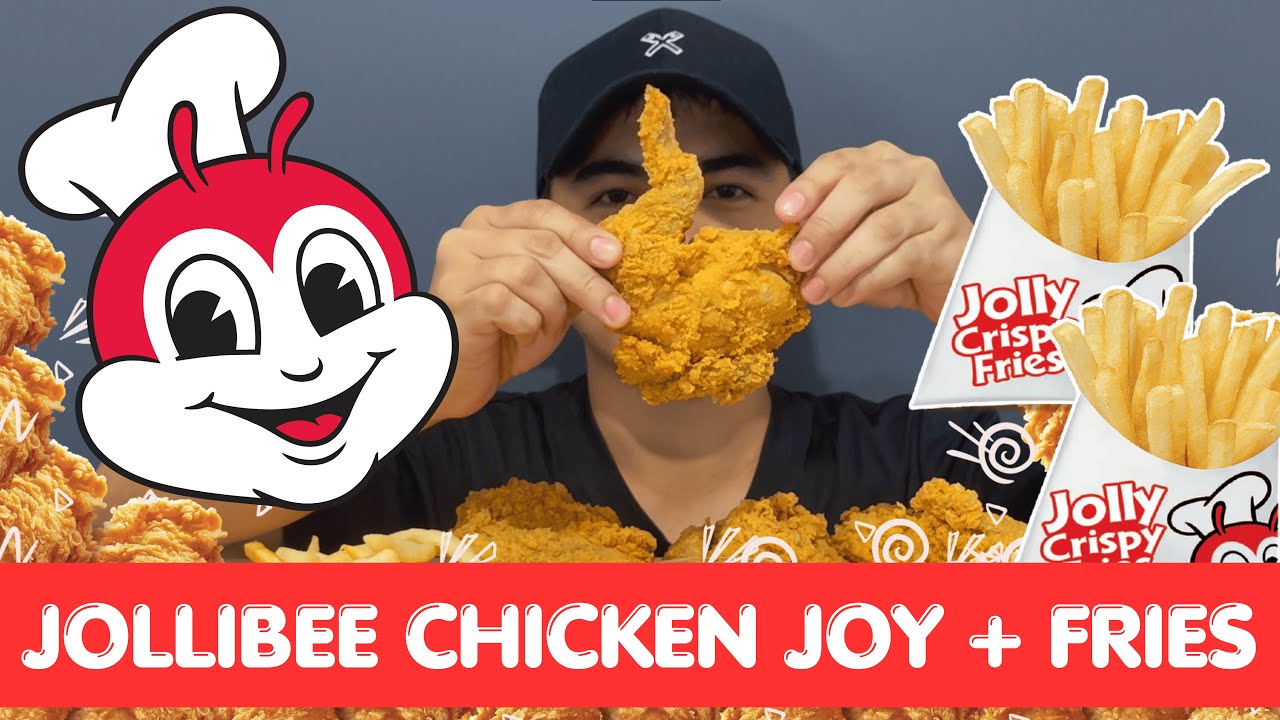 JOLLIBEE MUKBANG | CHICKEN JOY | ORIGINAL FLAVOR | PLUS FRIES | ASMR